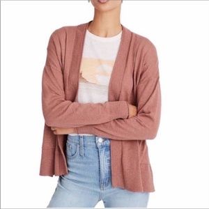 Madewell Faded Rosebud S cardigan sweater